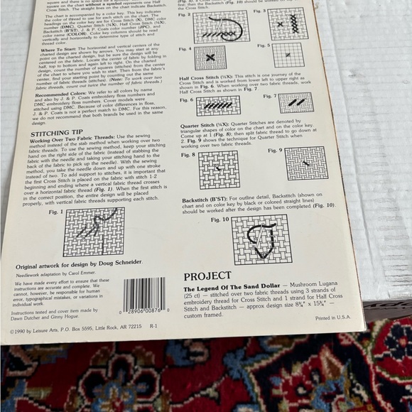 Cross Stitch Pattern Collection 9 leaflets - Picture 15 of 15
